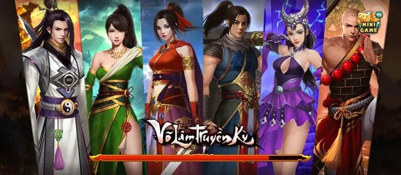 giao dien vao game slot vo lam truyen ky tai iwin
