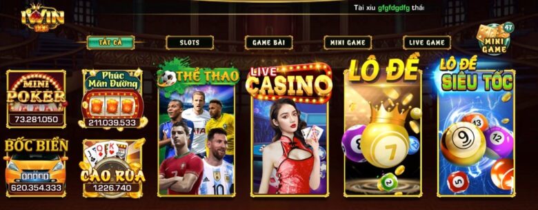 Trải nghiệm các sản phẩm lô đề tại IWIN